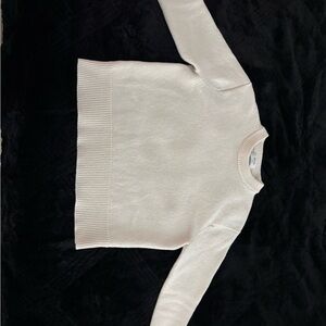 Aritzia Cream Crew Neck Sweater
